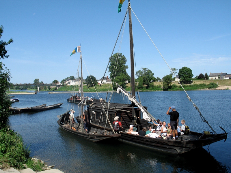 Balade en bateau sur le Cher